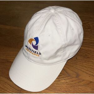 Westfield Insurance Embroidered Strap-back White Dad Hat Golf Cap White EUC‎